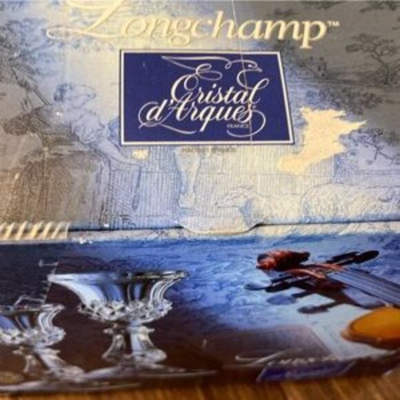 NWT Cristal d’Arques Longchamp Crystal Candlesticks - Picture 3 of 4